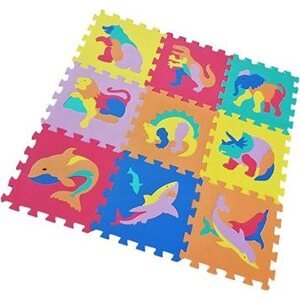 Penové puzzle Zvieratká 9 ks