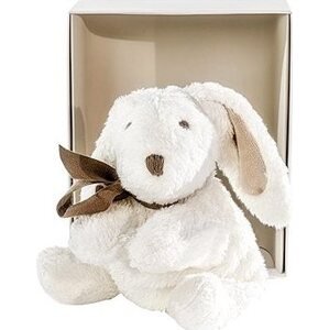 Maud N Lil Zajačik Flopsy biely v darčekovej krabici s kartičkou