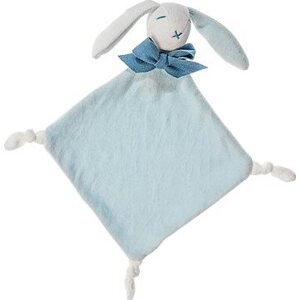 Maud N Lil Maznáčik Zajačik z organickej bavlny modrý