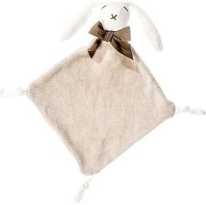 Maud N Lil Maznáčik Zajačik z organickej bavlny hnedo-sivý