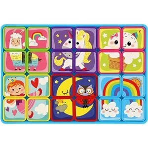 Teddies Magnetické doskové puzzle, Fantázia