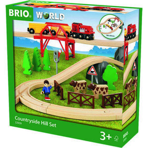 Brio 33909 Vlaková sada s vidieckou krajinou