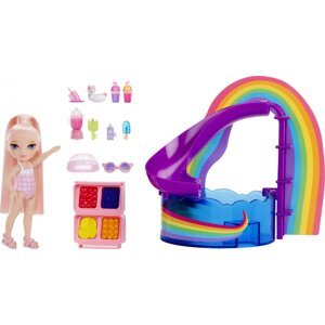 Rainbow High Sada s malou sestričkou – Bazén