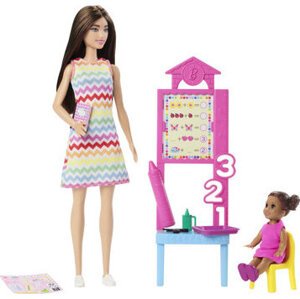 Barbie Povolanie s bábikou učiteľkou a doplnkami