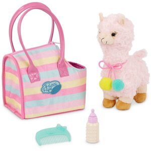 Lama v kabelke Sparkly Stripes Bag