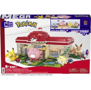 Mega Pokémon Pohyblivé centrum Pokémonov so 4 figúrkami