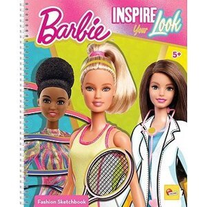 Lisciani Barbie Sketch Book Inšpiruj svoj vzhľad