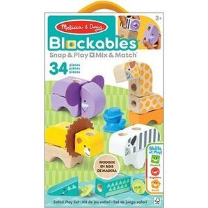 Melissa & Doug Blockables Safari