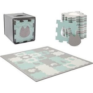 Kinderkraft Select Podložka penové puzzle Luno 185 × 165 cm Mint 30 ks
