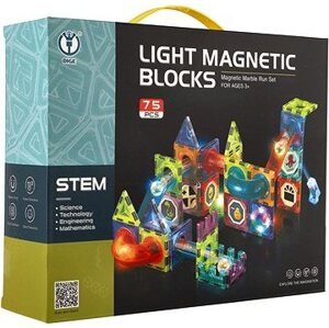 Teddies Guľôčková dráha magnetická 75 ks