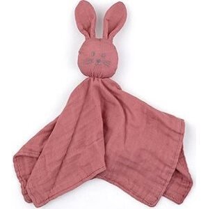 Petite&Mars Bambusový mušelínový maznáčik Hugo Dusty Rose