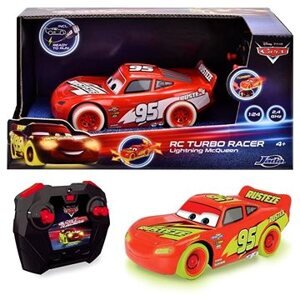 Dickie RC Cars Blesk McQueen Turbo Glow Racers, 2 kanály