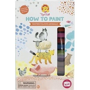 Tiger Tribe How to Paint Animals Watercolour