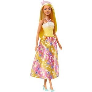 Barbie Rozprávková princezná žltá