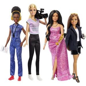 Barbie Súprava bábik filmové povolanie 4 ks