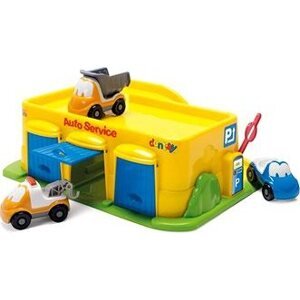 Dantoy Fun Cars autoservis s autíčkami