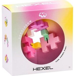 Plus-Plus Hexel Bubblegum