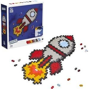 Plus-Plus Skladaj podľa čísel – Raketa
