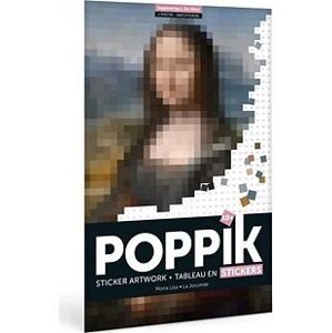 POPPIK Samolepkový plagát Da Vinci (Mona Lisa)