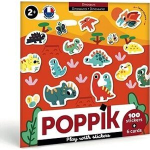 POPPIK Moje prvé samolepky Dinosaury