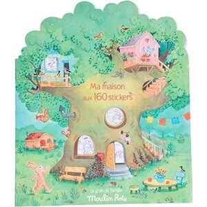 Moulin Roty Knižka so samolepkami Veľká rodina