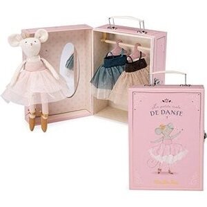 Moulin Roty Kufrík s garderóbou a ballerinou Tutu