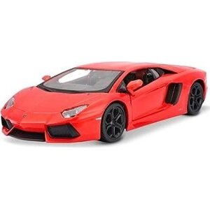 Maisto Lamborghini Aventador Coupé, metal oranžová