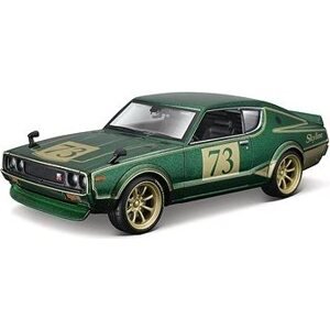 Maisto 1973 Nissan Skyline 2000GT-R (KPGC 110), Tokyo Mods, zelená