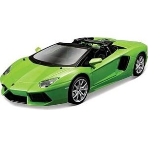Maisto Aventador Roadster, assembly line, metal zelená