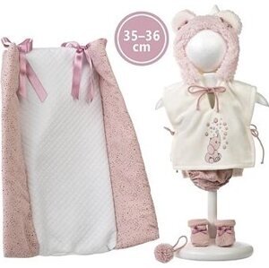 Llorens M635-44 oblečenie pre bábiku bábätko New Born veľkosť 35 – 36 cm
