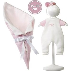 Llorens M636-32 oblečenie pre bábiku bábätko New Born s veľkosťou 35 – 36 cm