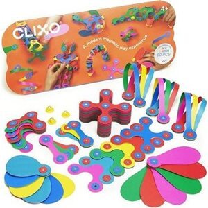 CLIXO magnetická stavebnica Super – dúhová