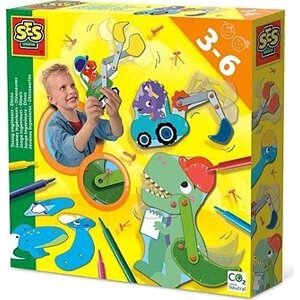 SES Detské tvorenie Dinosaury v pohybe