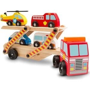 Melissa & Doug Ťahač so záchrannými vozidlami
