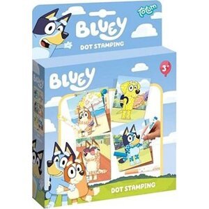 Totum Bluey pečiatkovanie bodky