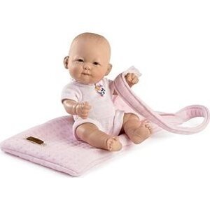 Guca 946 New Born Dievčatko – realistické bábätko s vinylovým telom – 25 cm