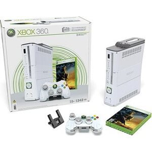 MEGA Xbox 360 herná konzola, replika so svetlami pre zberateľov