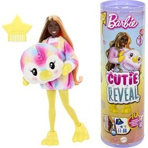 Barbie Cutie Reveal Barbie Farebné sny tučniak s doplnkami a 10 prekvapení