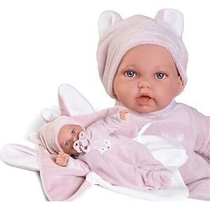 Antonio Juan 12439 Petit – reálne pôsobiaca bábika s mäkkým látkovým telom – 27 cm