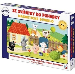 Detoa Magnetické divadlo so zvieratkami do rozprávky