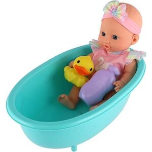 Teddies Bábätko s vaničkou
