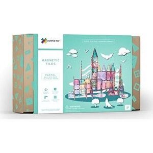 Connetix Tiles – guľôčková dráha PASTEL 106 ks