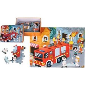 Merco Puzzle Hasiace Vozidlo 100 dielikov, multipack 2 balenia