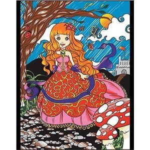 Colorvelvet Zamatový obrázok Princezná