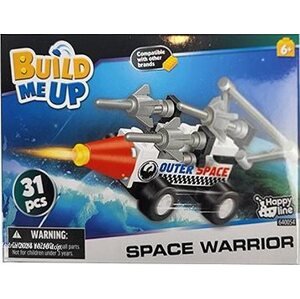 Mikro trading BuildMeUp stavebnica space warrior– Prieskumné vesmírne vozidlo biele 31 ks