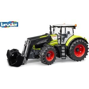 Bruder Farmer – traktor Claas Axion s predným nakladačom