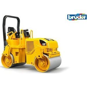 Bruder Konštrukčné vozidlá – CAT, valcovací stroj na kladenie asfaltu, 1:16