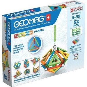 Geomag – Supercolor recycled 52 pcs
