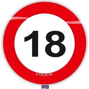 Konfety na stôl xl dopravná značka 18 – 48 ks