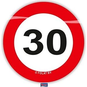 Konfety na stôl xl dopravná značka 30 – 48 ks
